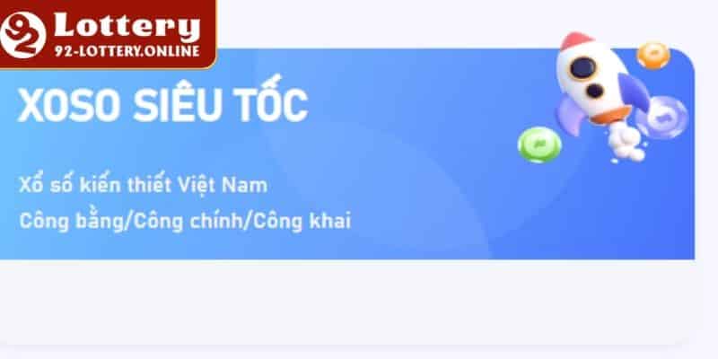 Giới thiệu 92lottery nạp rút nhanh gọn