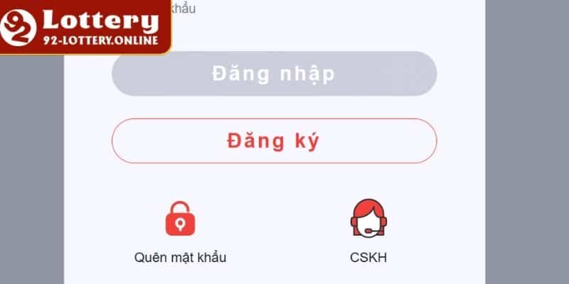 Hướng dẫn truy cập website đăng nhập 92lottery 