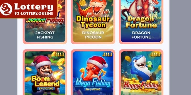 Sảnh bắn cá sống động từng phút